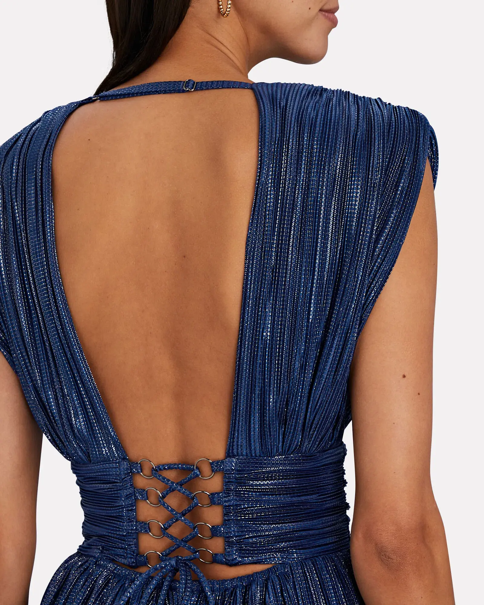 Sabina Musayev Judith Dress in Blue Size S / AU 8 - Image 4