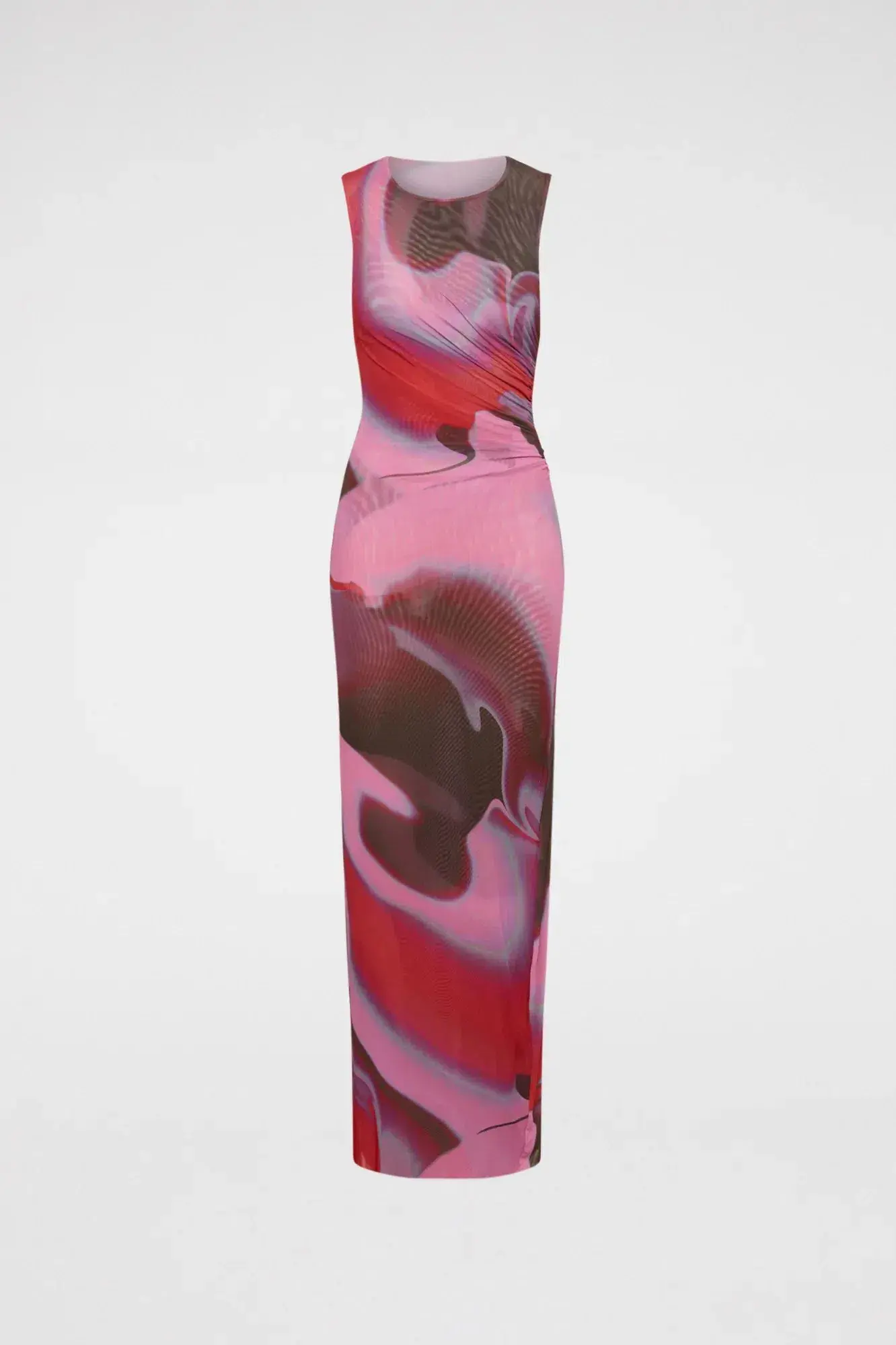 Scanlan Theodore Italian Watercolour Dress Print Size S/Au 8 - Image 3