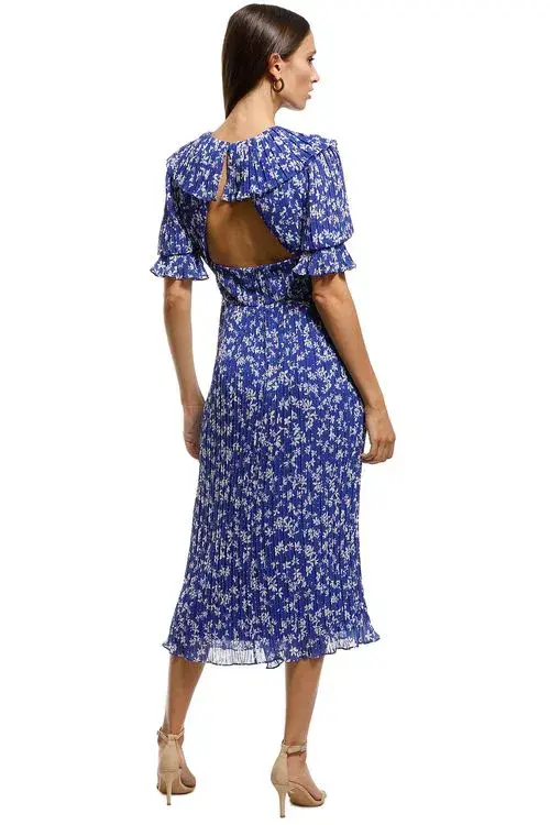 Talulah Mediterranean Minx Midi Dress Floral Size 8 - Image 2