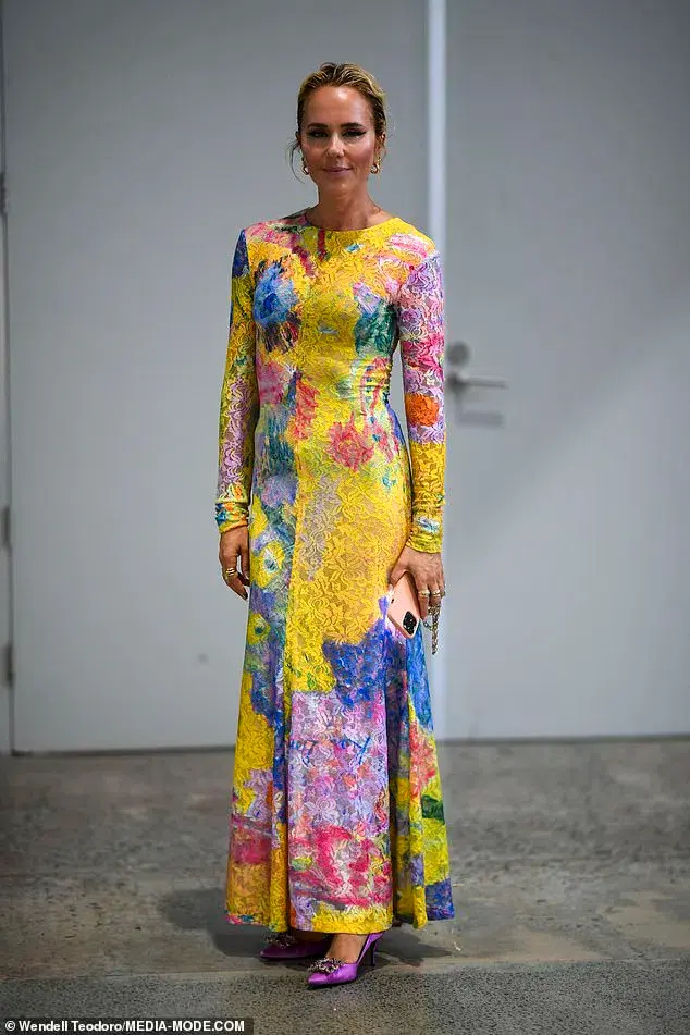 Romance was born Yellow Reef Long Sleeve Lace Frock Multi Size 12  for rent on The Volte - main image