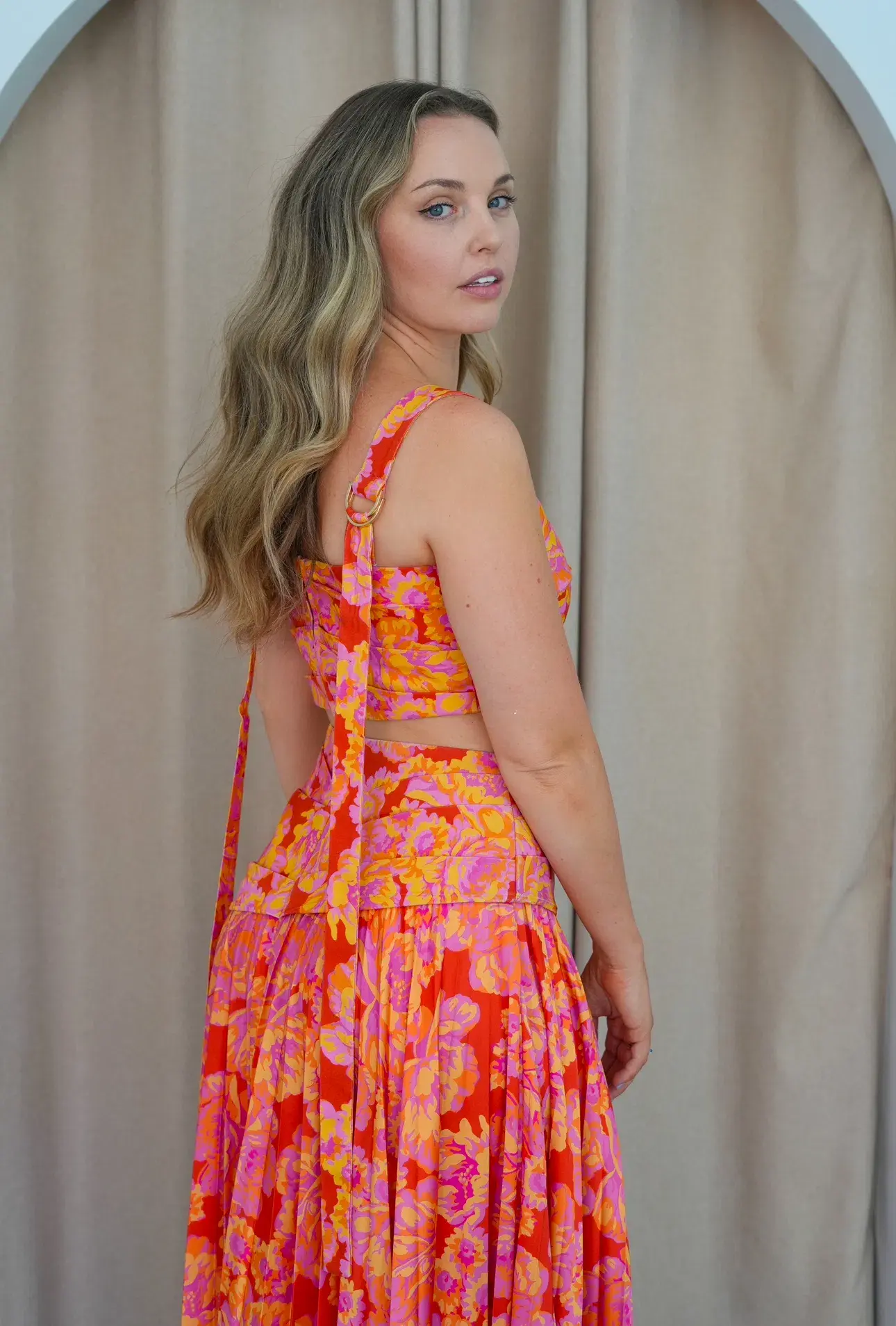 Acler Merrylands Top and Marion Skirt Summer Bloom Size 10  - Image 4