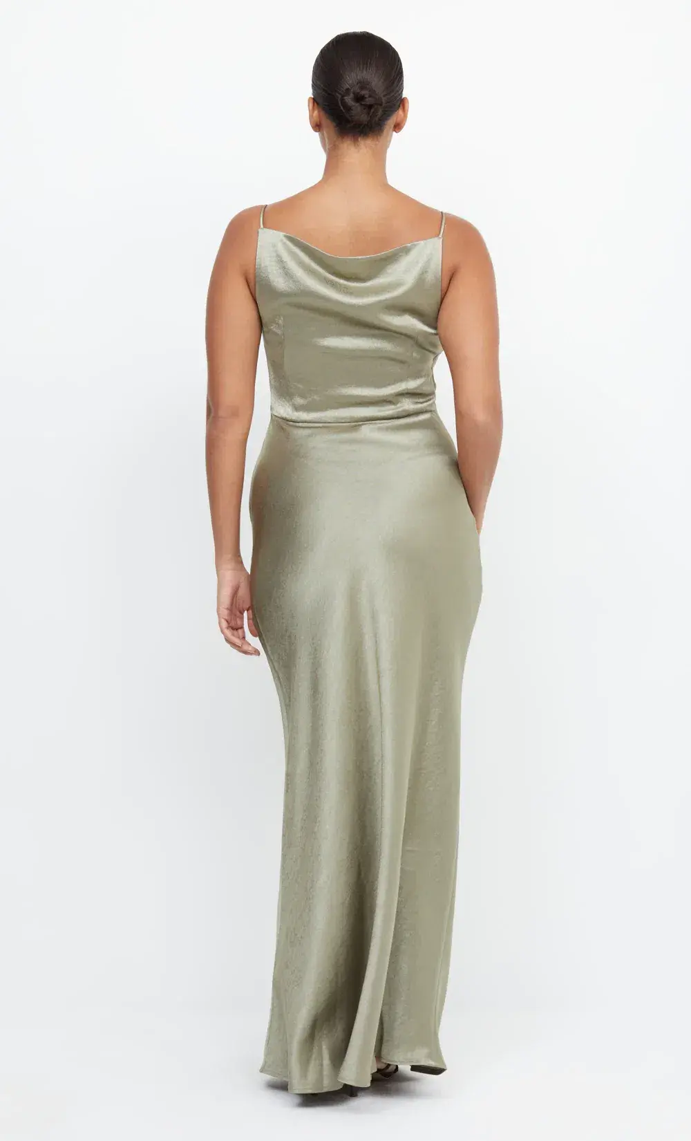 Bec & Bridge The Dreamer Maxi Dress Sage Size 10 - Image 3