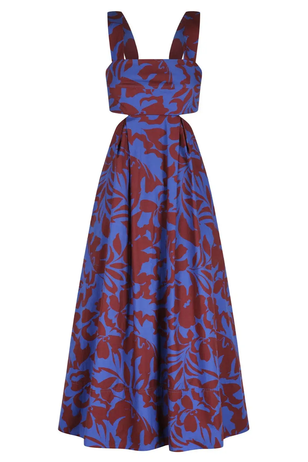 Shona Joy Catia Cut Out Midi Dress Catia Print  Size 12 - Image 3