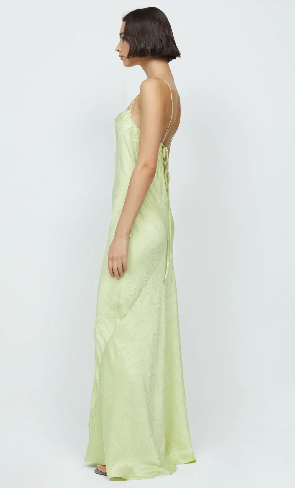 Bec & Bridge Lani Maxi Dress Lime Green Size AU 8 - Image 3