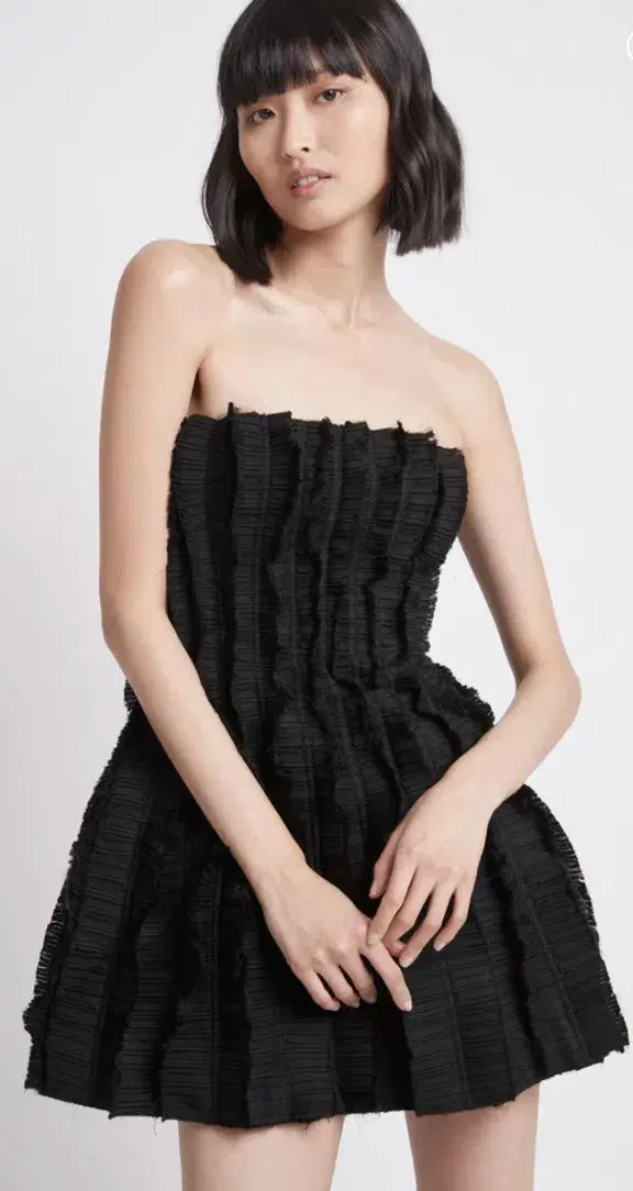 Aje Hybrid Sleeveless Mini Dress Black Size 8 - Image 2