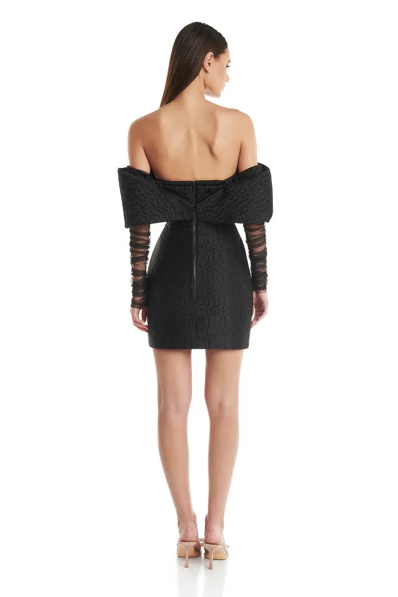 Eliya The Label Oscar Dress Black Size 8 - Image 4