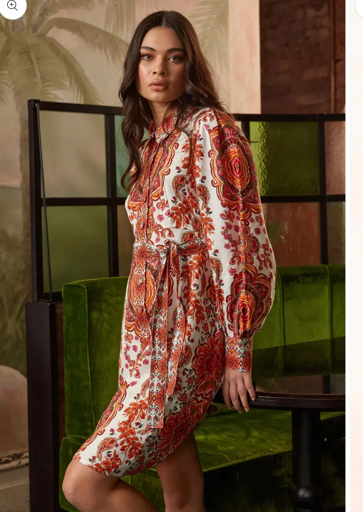 Kachel Dominique Mini Dress Print Size 10  - Image 3