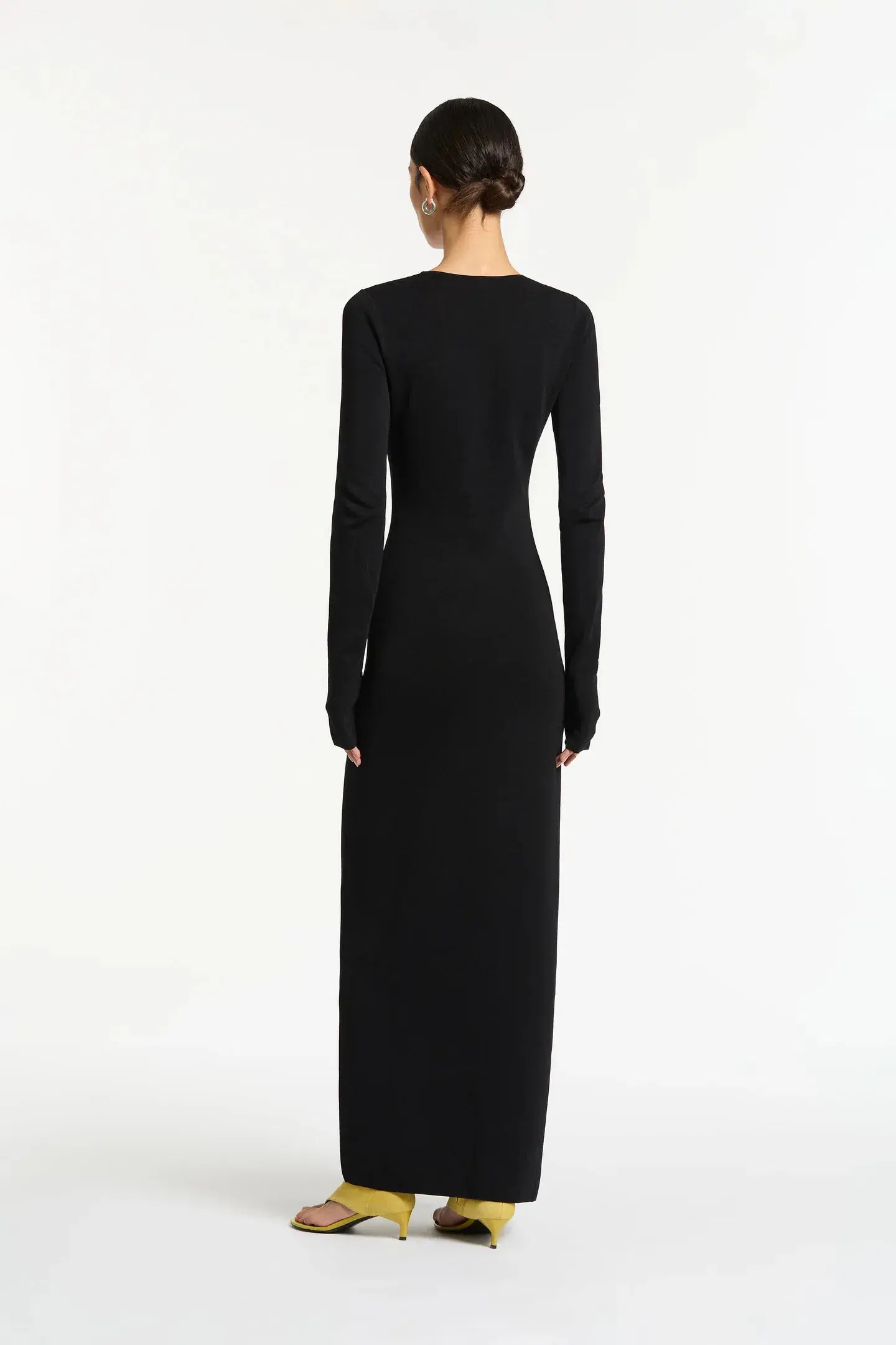 Sir The Label Kinetic Beaded Long Dress Black Size 6 - Image 2