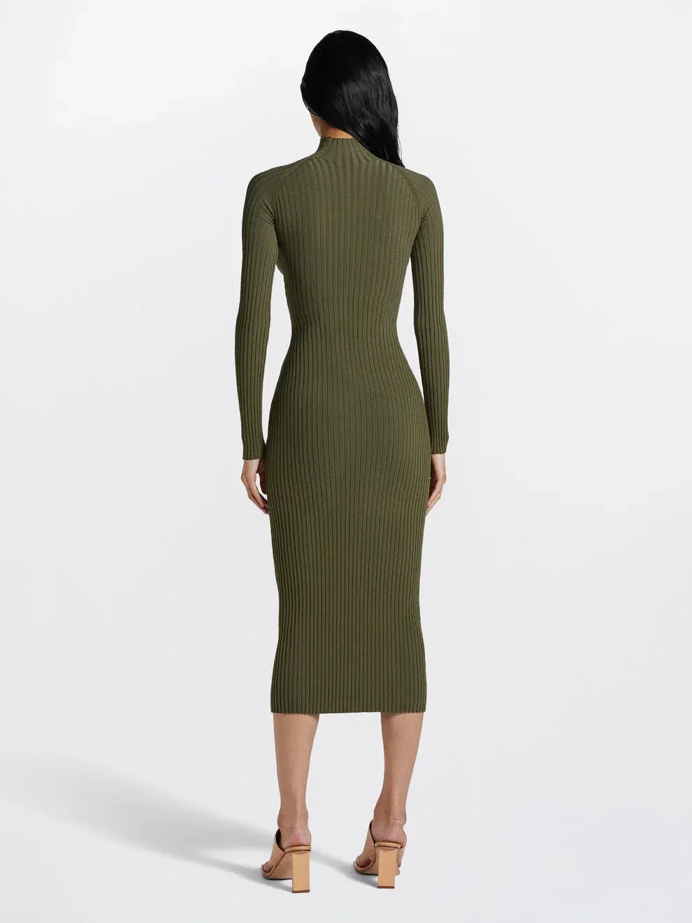 Dion Lee Figure 8 Reversible Dress Green Size S/AU 8 - Image 2