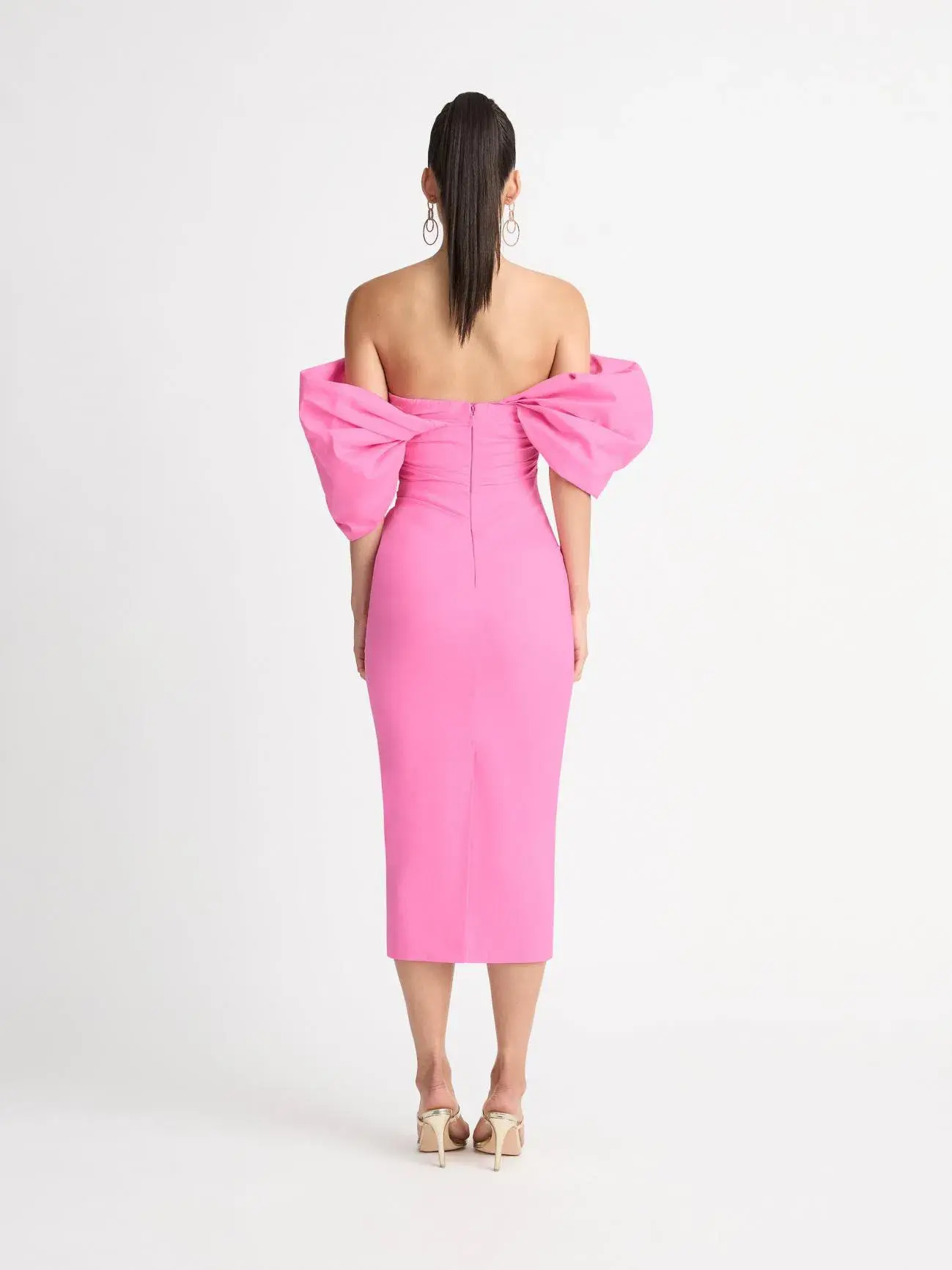 Sheike Ever After Midi Dress Pink Size 8 - Image 2