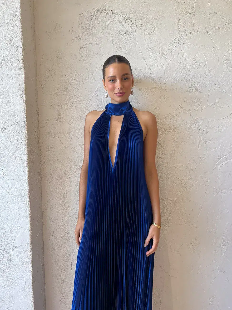 L'Idee Opera Gown in Regal Blue Size 10 / M - Image 5