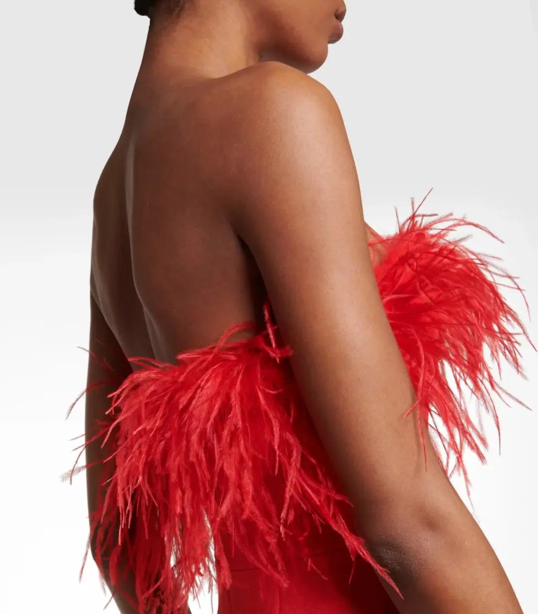 Rebecca Vallance Scarlett Gown Red Size 8 for rent on The Volte - main image