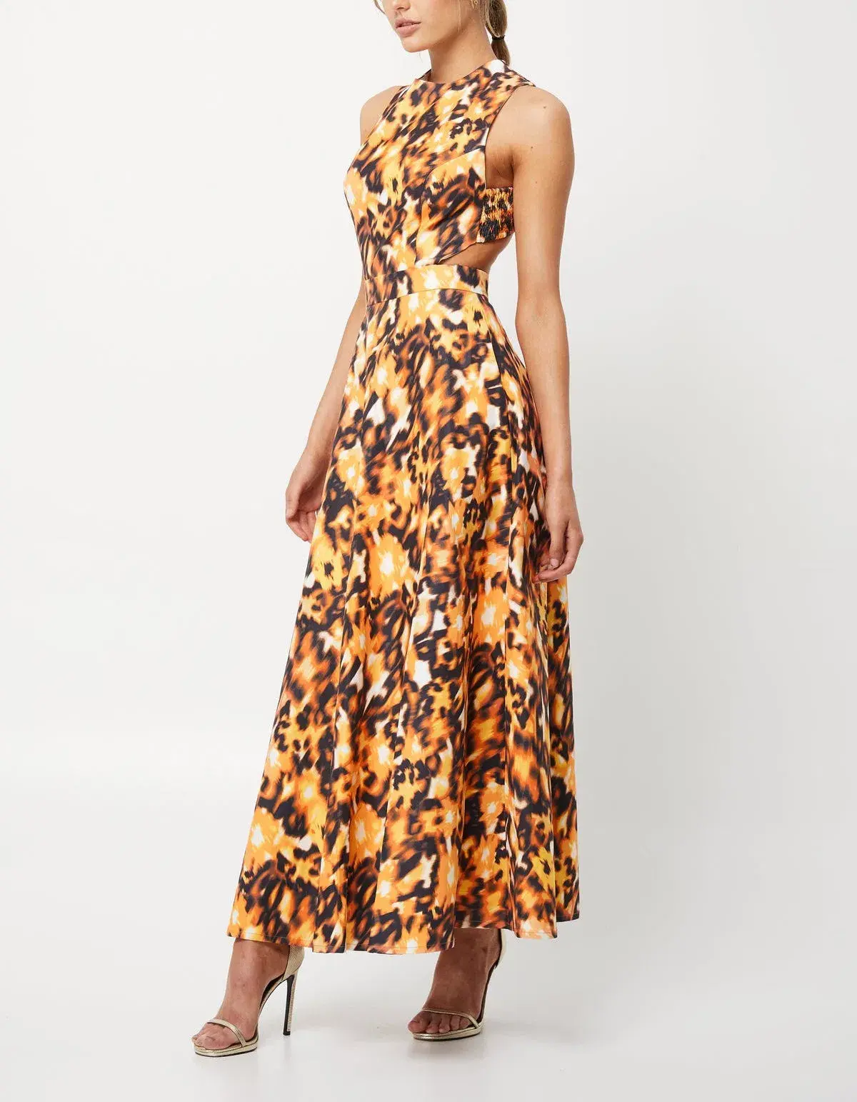 Mossman Inner Guidance Maxi Dress Print Size 14 - Image 2