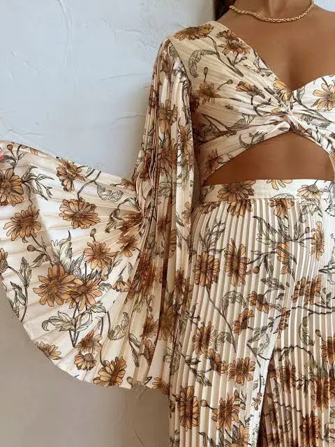 Significant Other Simone Top and Pant Set Amber Daisy Size 6 - Image 6