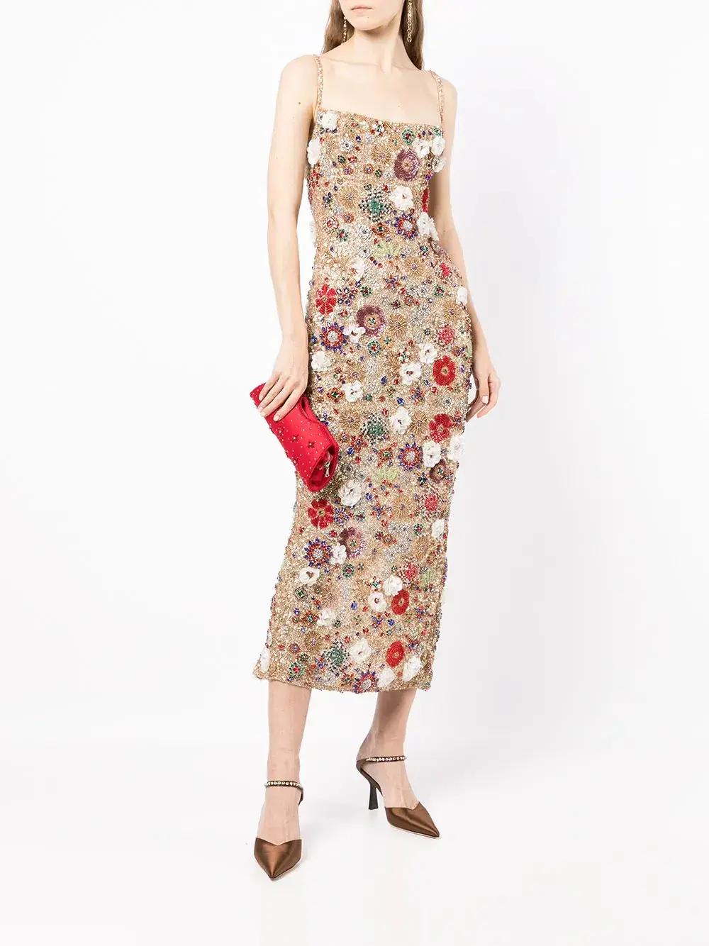Rachel Gilbert Francesca Gown Floral Size AU 6 - Image 1