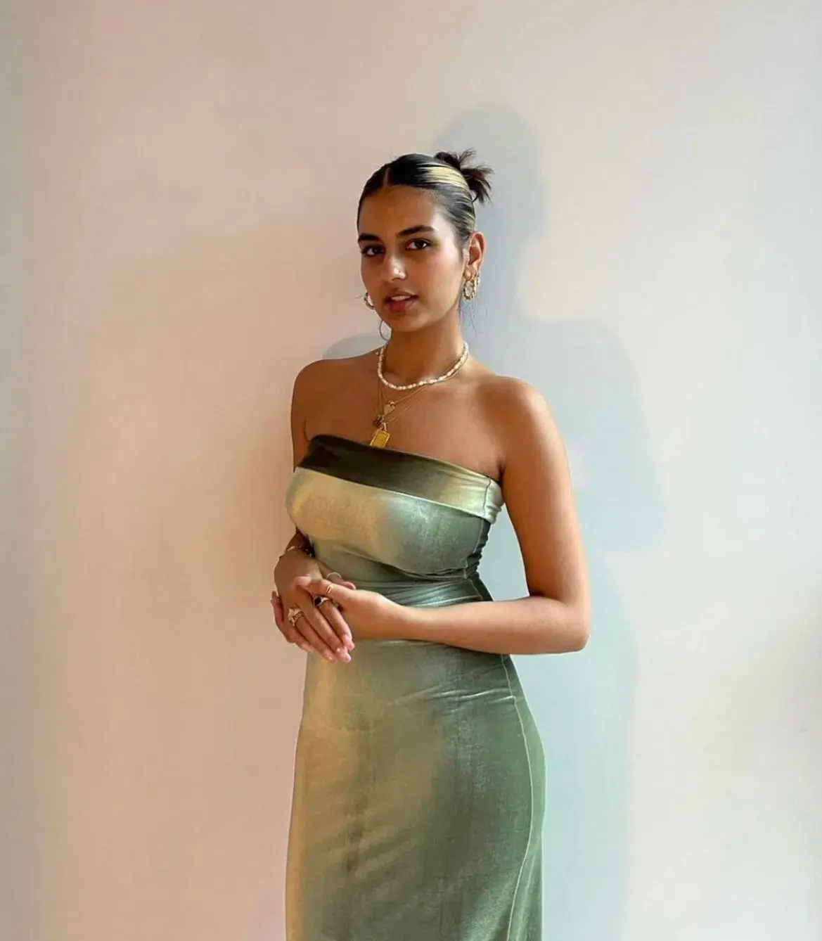 7th & York Camryn Maxi Dress Olive Size XS / Au 6 - Image 1