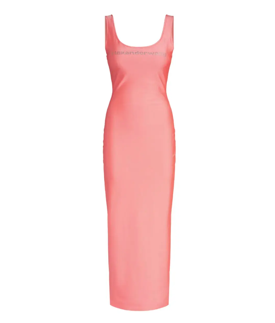 Alexander Wang Crystal-Embellished Midi Dress Pink Size S/Au 8 for rent on The Volte - main image