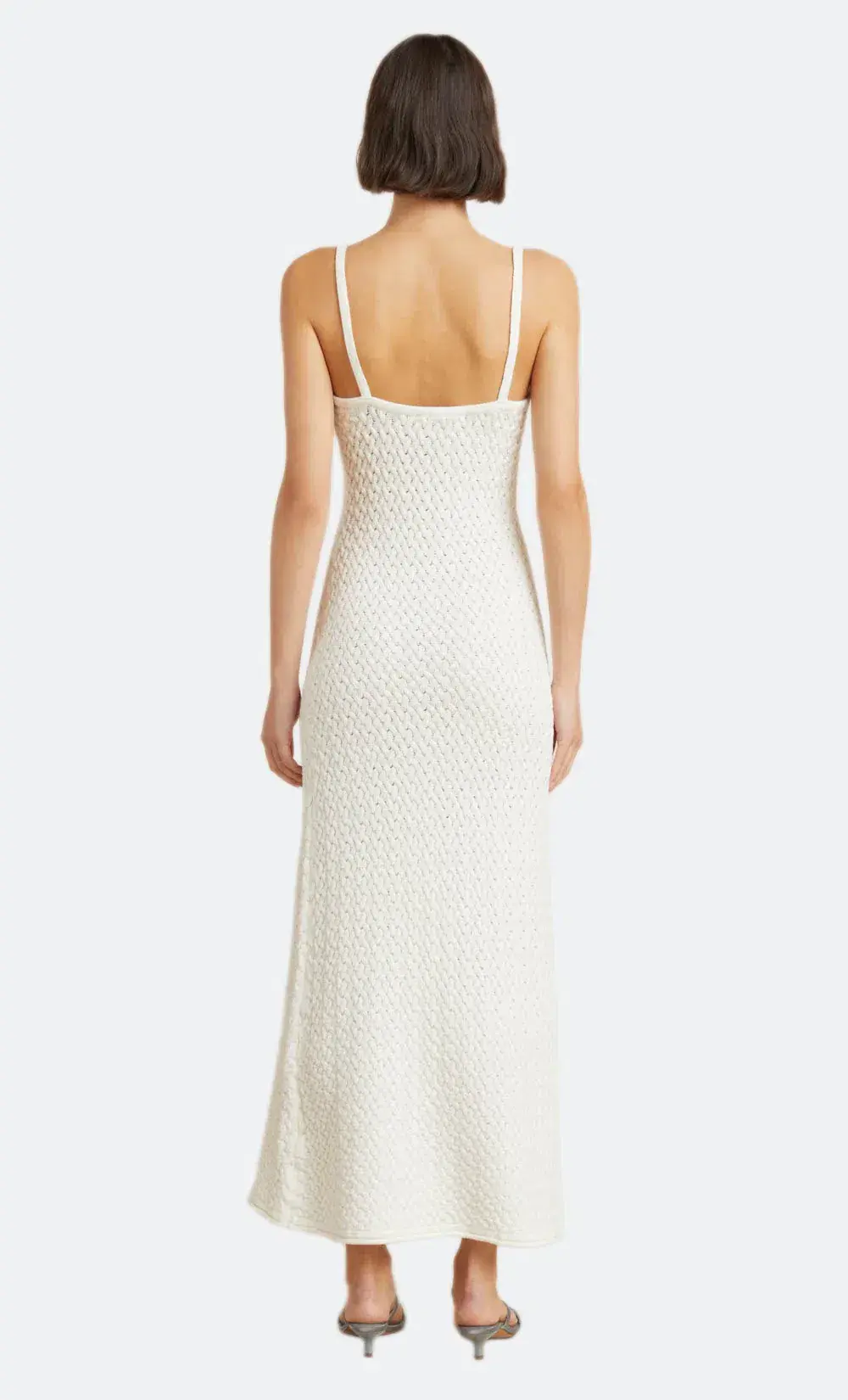 Bec & Bridge Effie Knit Key Dress Ivory Size 8 - Image 3