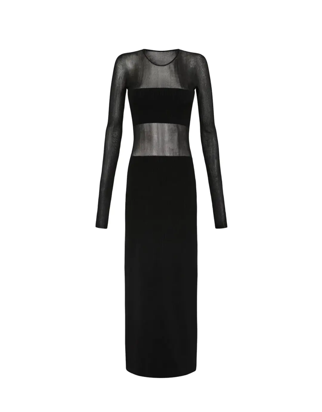 Sir the Label Impermanence Splice Maxi Dress Black Size 10 for rent on The Volte - main image