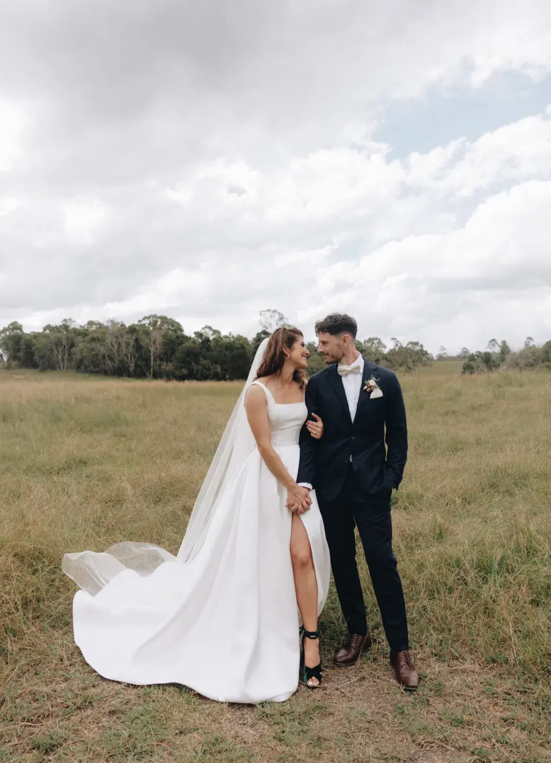 Arietta Australia Maddie Mikado Wedding Gown Size 8 - Image 4