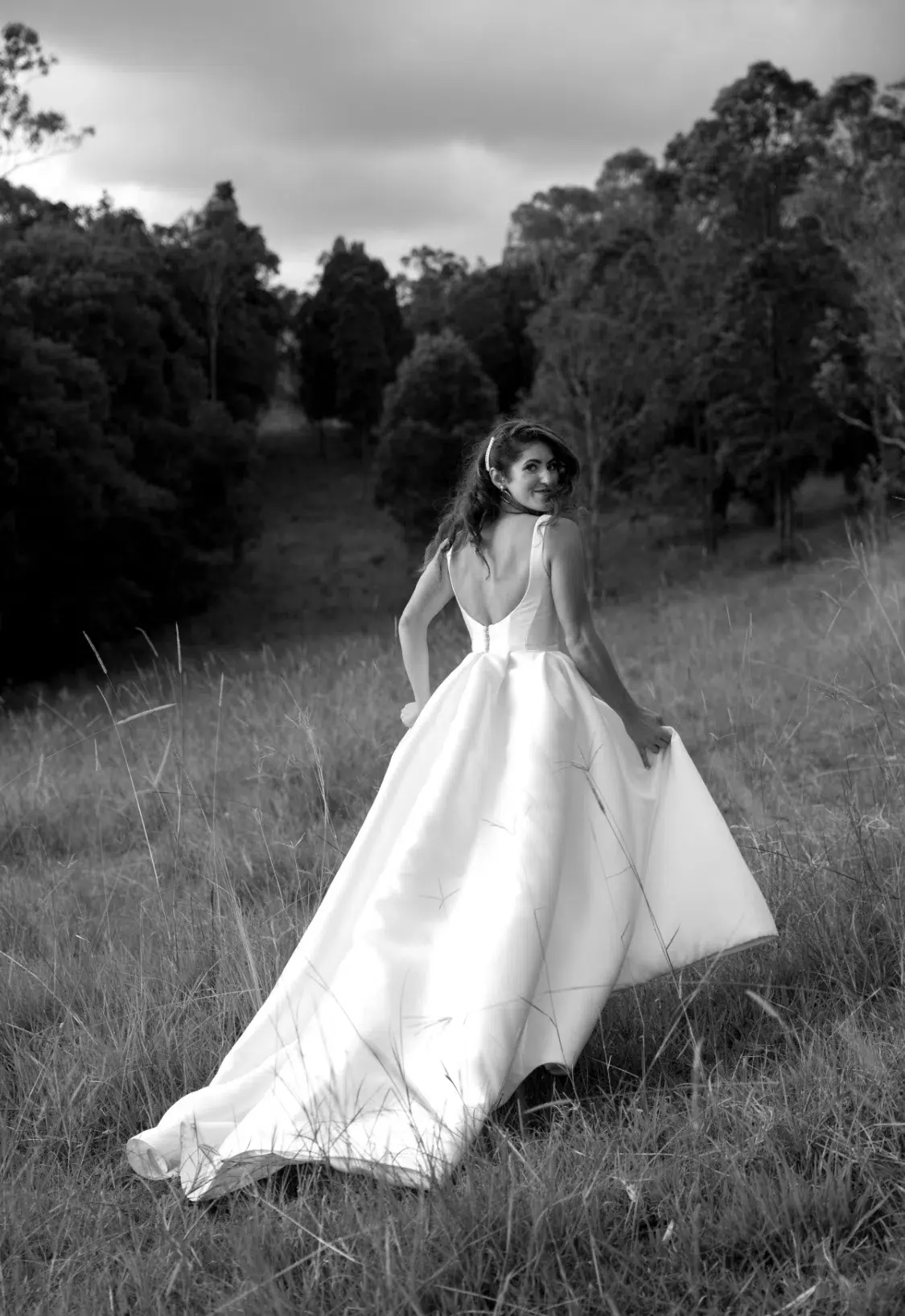 Arietta Australia Maddie Mikado Wedding Gown Size 8 - Image 2