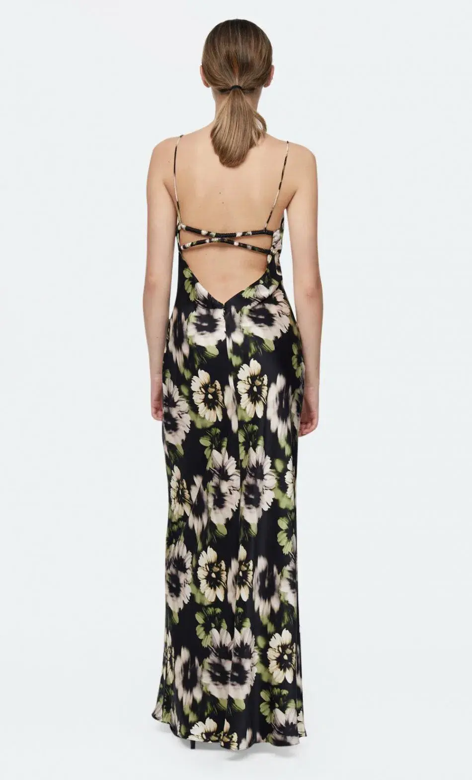 Bec & Bridge Bloom Silk Maxi Dress Floral Size 8 - Image 2