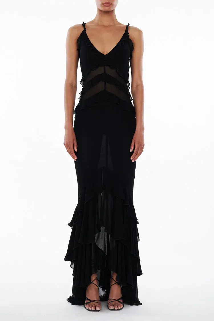 Rat & Boa Saphira Dress Black Size AU 8 - Image 1