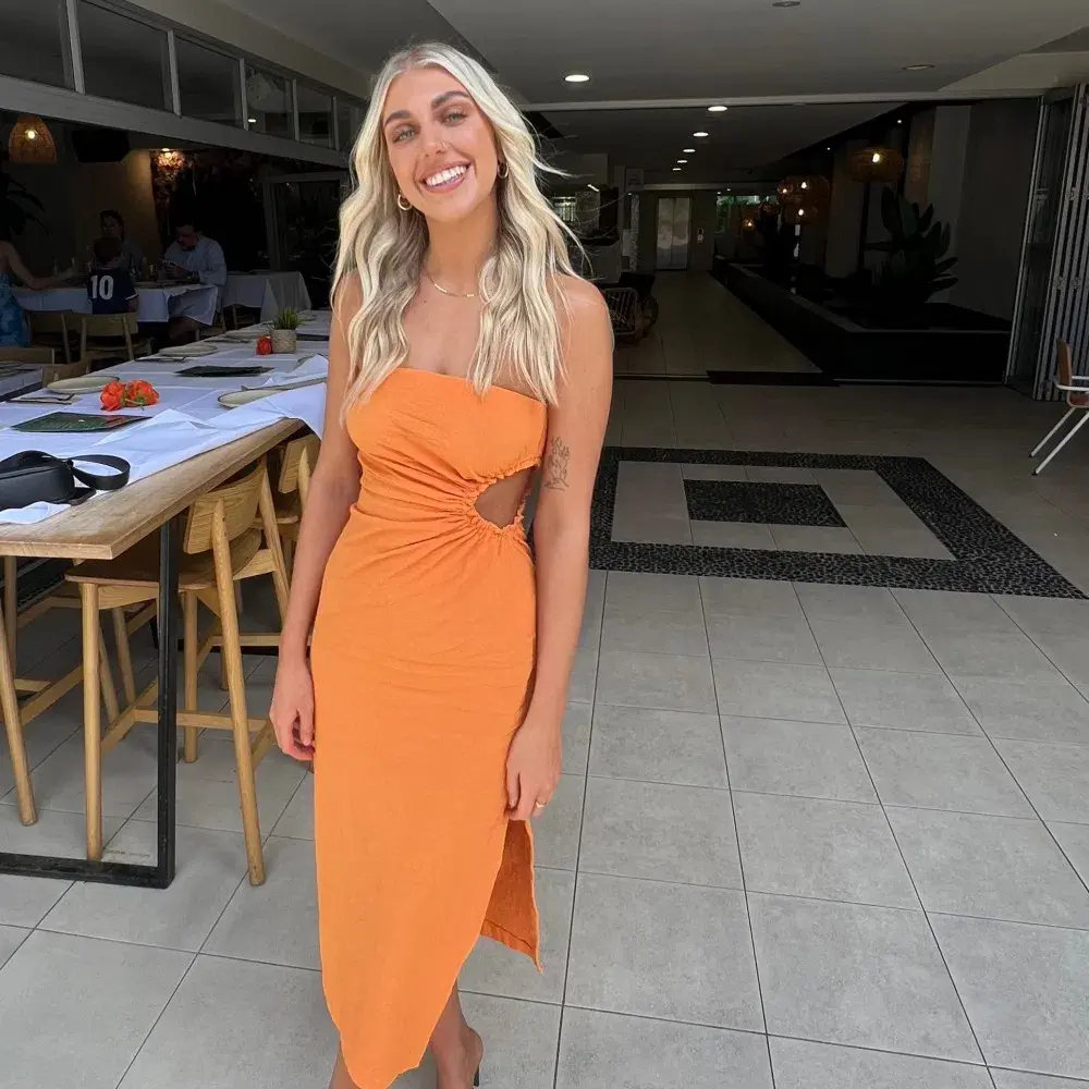 By Johnny Selena Dress Mandarin Size 10 for rent on The Volte - main image