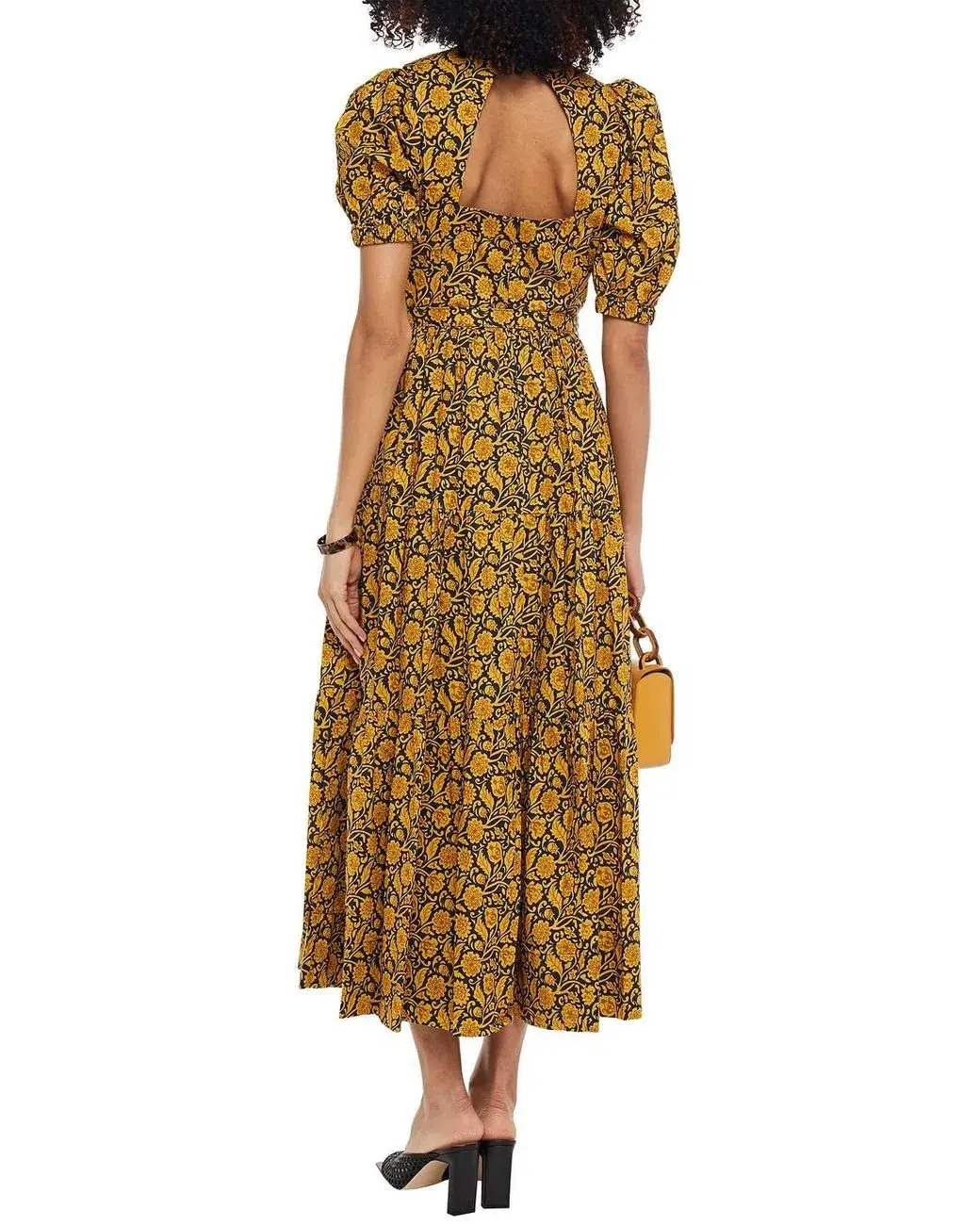 Nicholas the Label Celie Dress Print Size 8  for rent on The Volte - main image