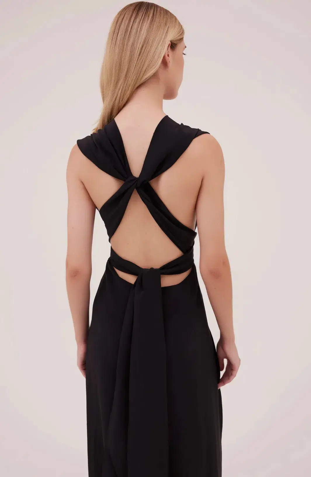Bianca Spender Black Silk CDC Ascendant Gown Black Size 8 - Image 2