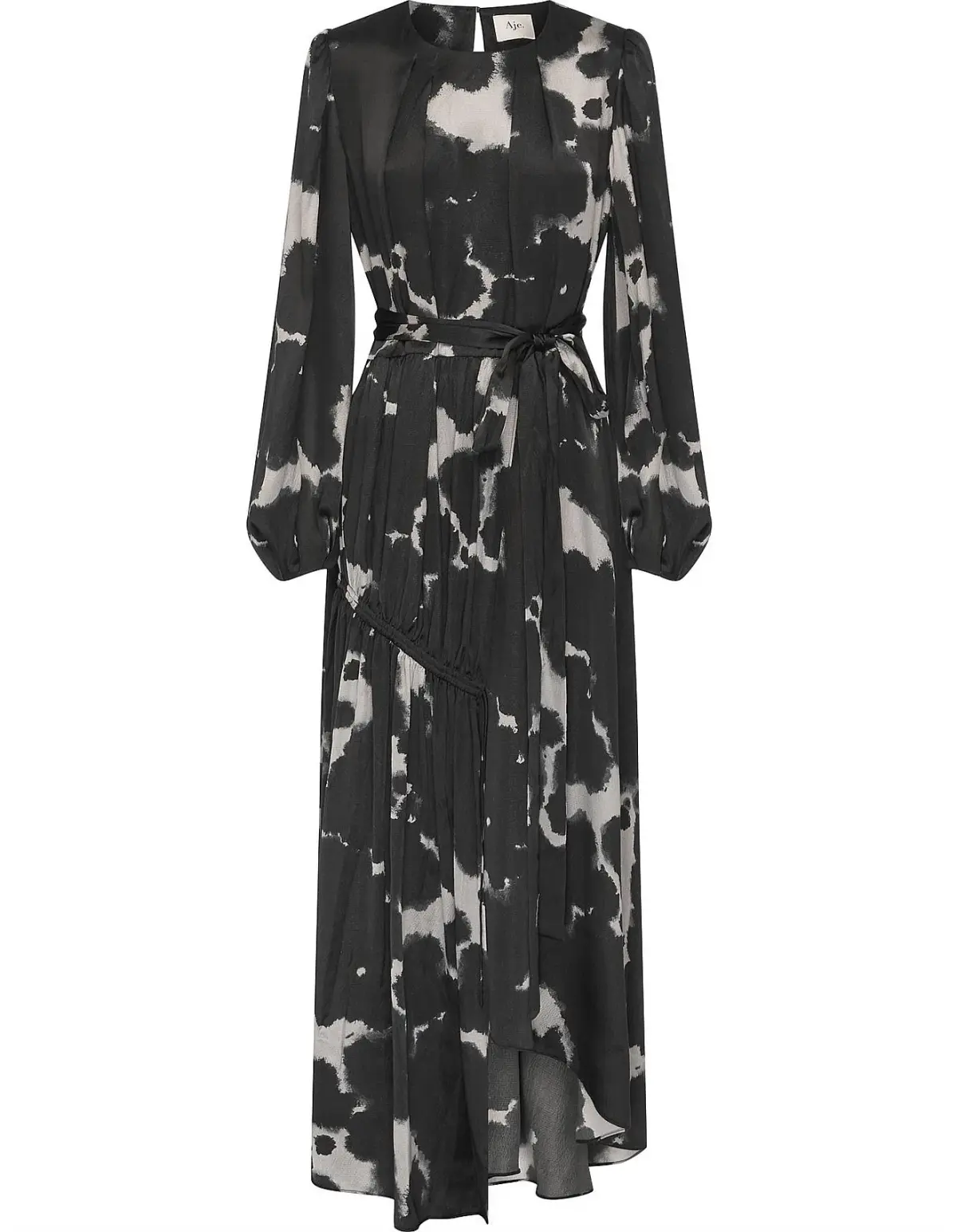 Aje Oxidised Maxi Dress Black Size 14 - Image 3