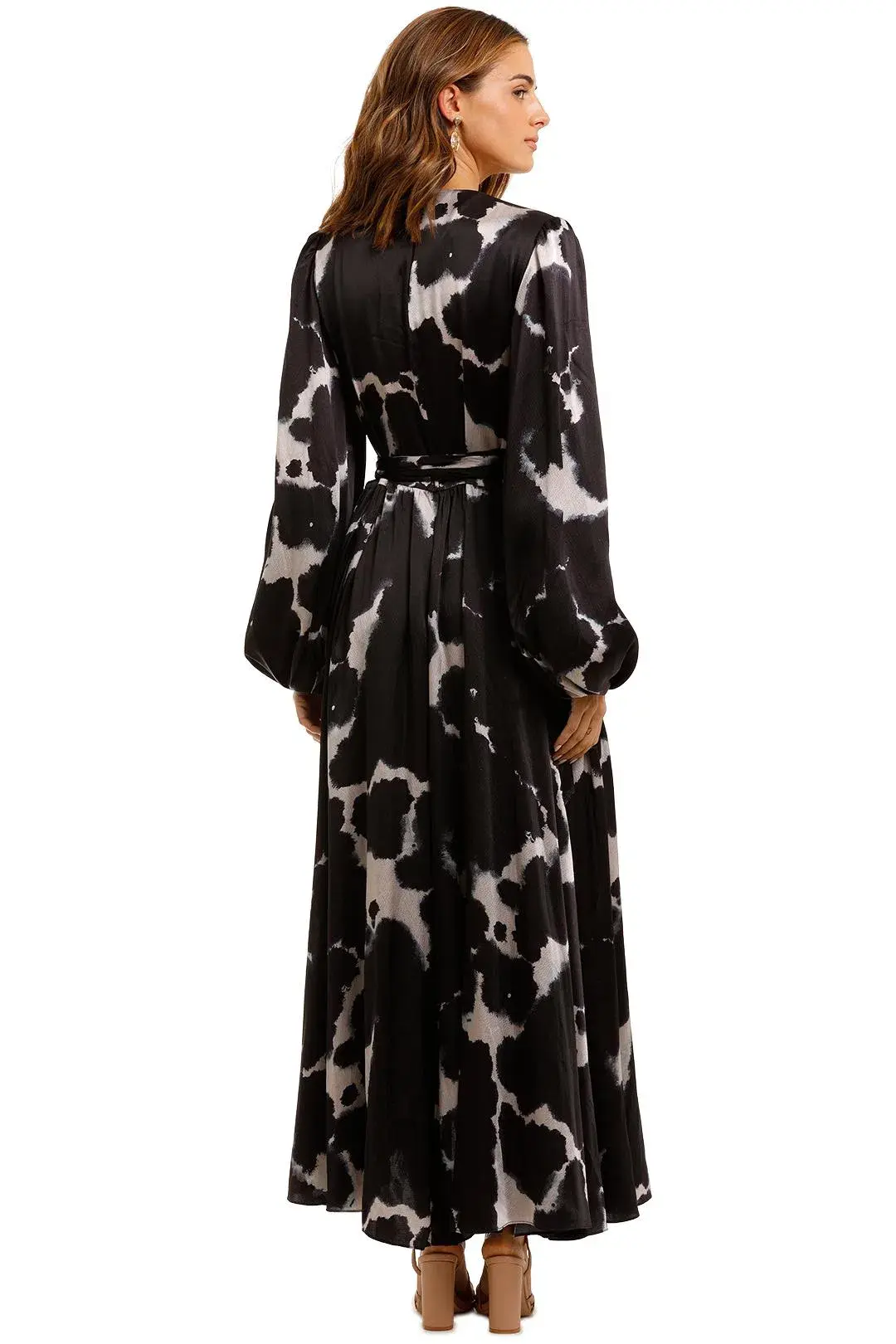 Aje Oxidised Maxi Dress Black Size 14 - Image 2