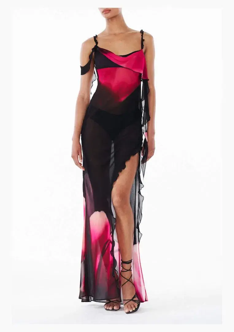 Rat & Boa Aurelia Maxi Dress Floral Size 6 - Image 1