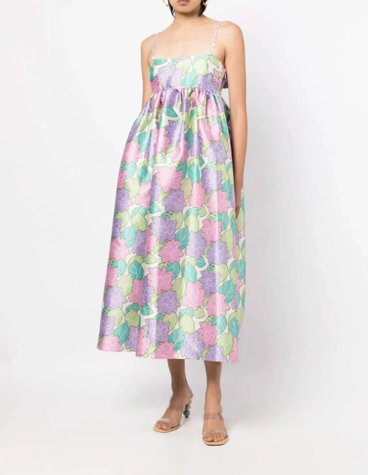 Alémais Luella Midi Dress Floral Size 8 - Image 3