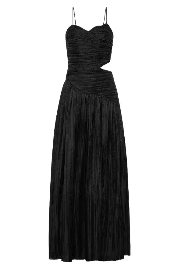 Aje Laurier Wave Maxi Dress in Black Size 8 / S - Image 4