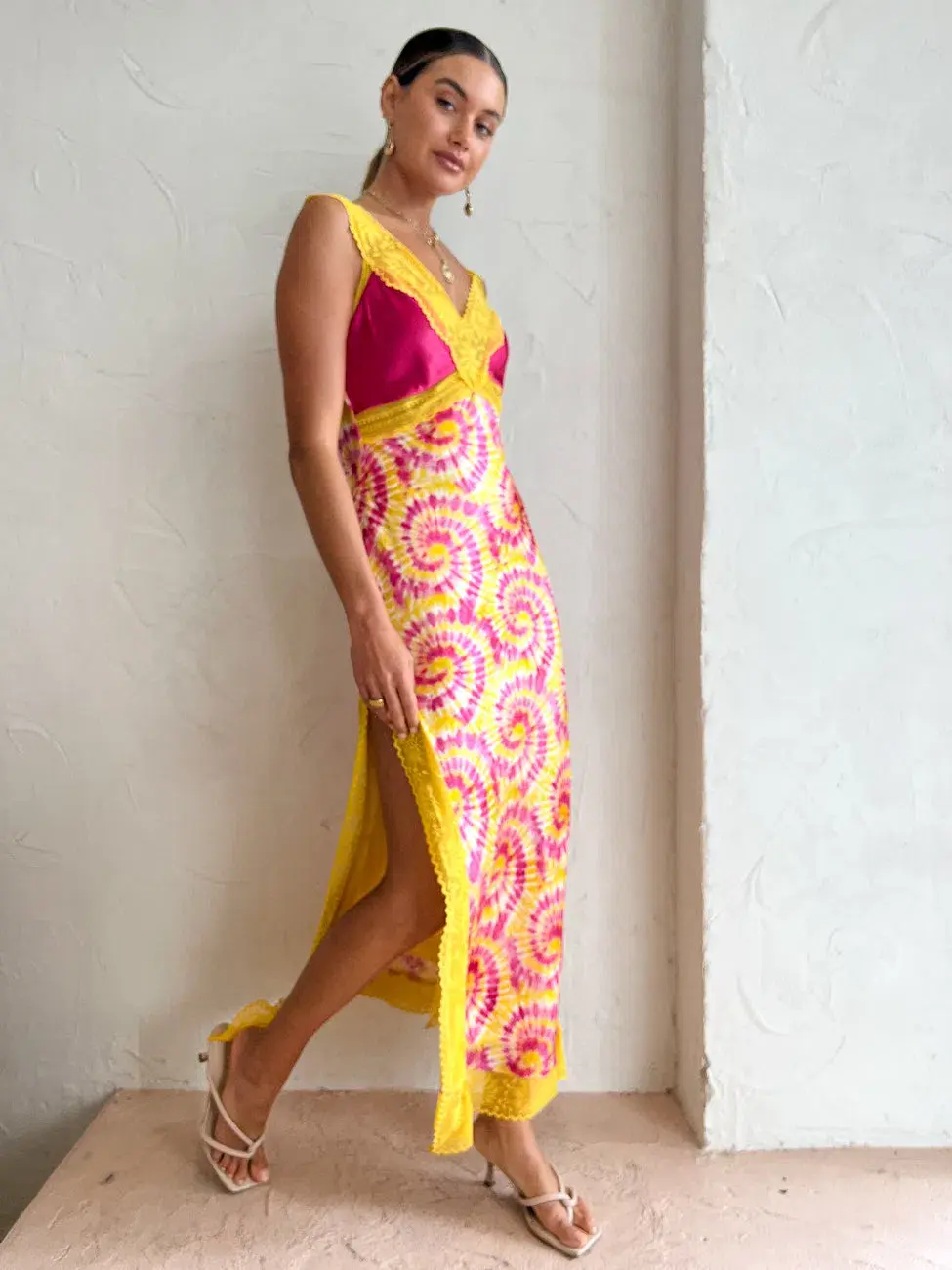 Hansen and Gretel Maybelle Dress Tie Dye Size XS / Au 6 for rent on The Volte - main image