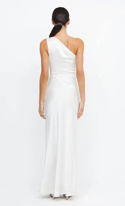 Bec & Bridge The Dreamer Asym Dress Ivory Size 6 - Image 2