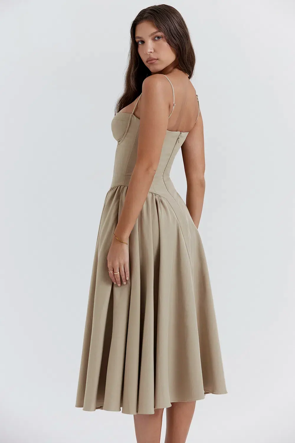 House of CB Samaria Dress Grey Size AU 6  - Image 2