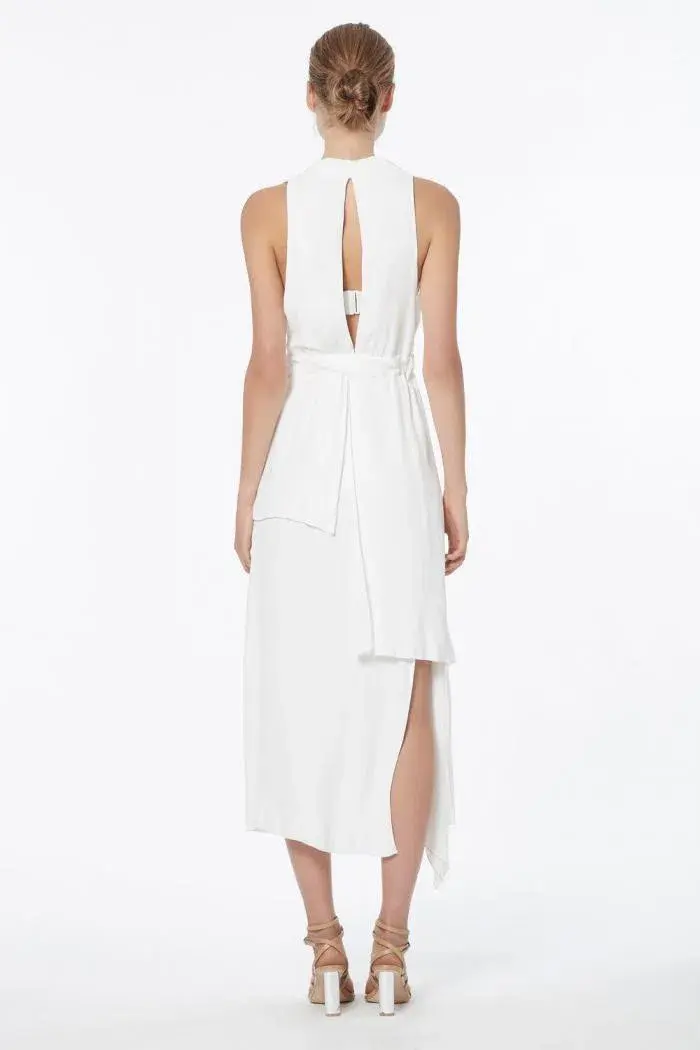 Manning Cartell New Order White Dress Size 8 - Image 4