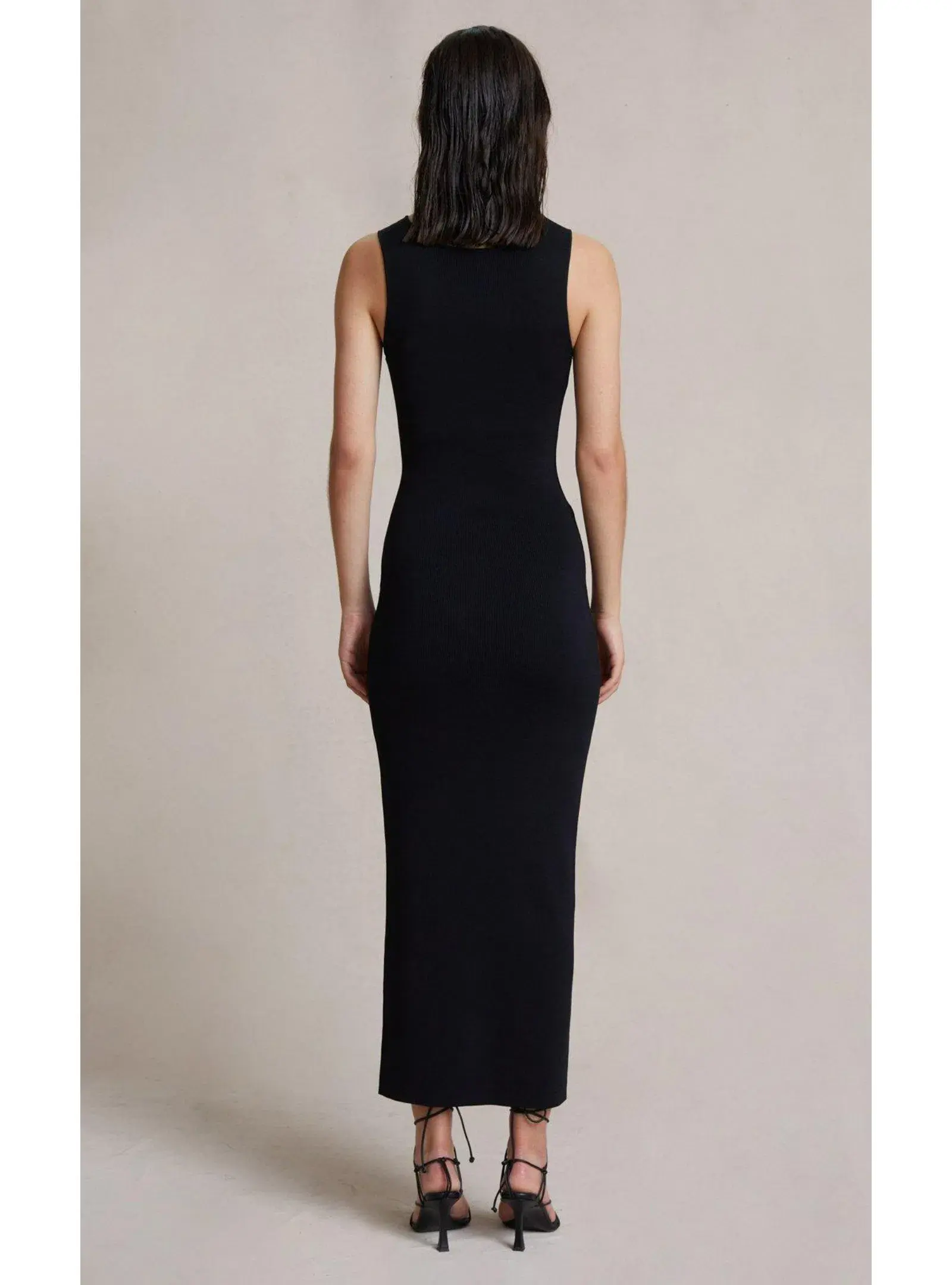 Bec & Bridge Sorbet Summer Midi Dress Black Size AU 8 - Image 2