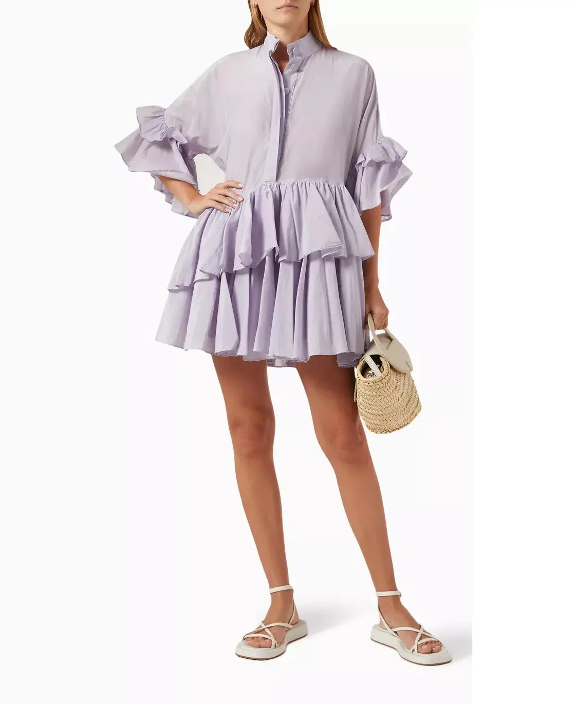 Morton Mac Margrit Dress Purple Size 10 - Image 1