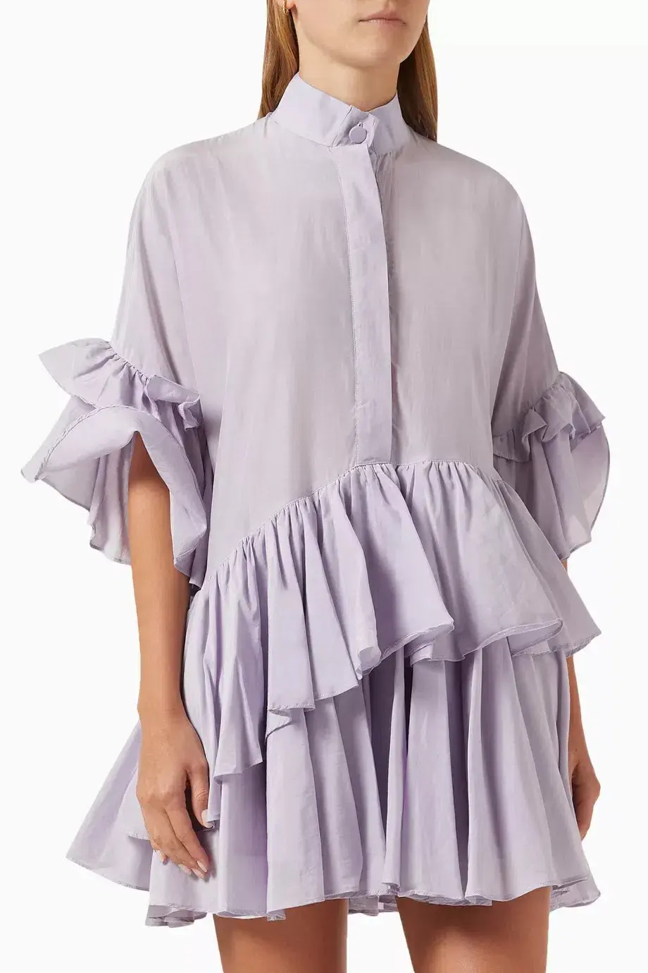 Morton Mac Margrit Dress Purple Size 10 - Image 3