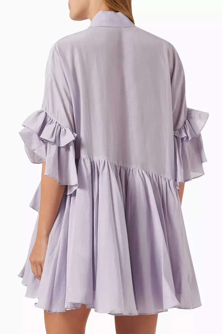 Morton Mac Margrit Dress Purple Size 10 - Image 4