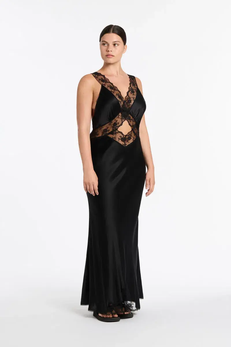 Sir The Label Aries Cutout Dress Black Size 8 - Image 4