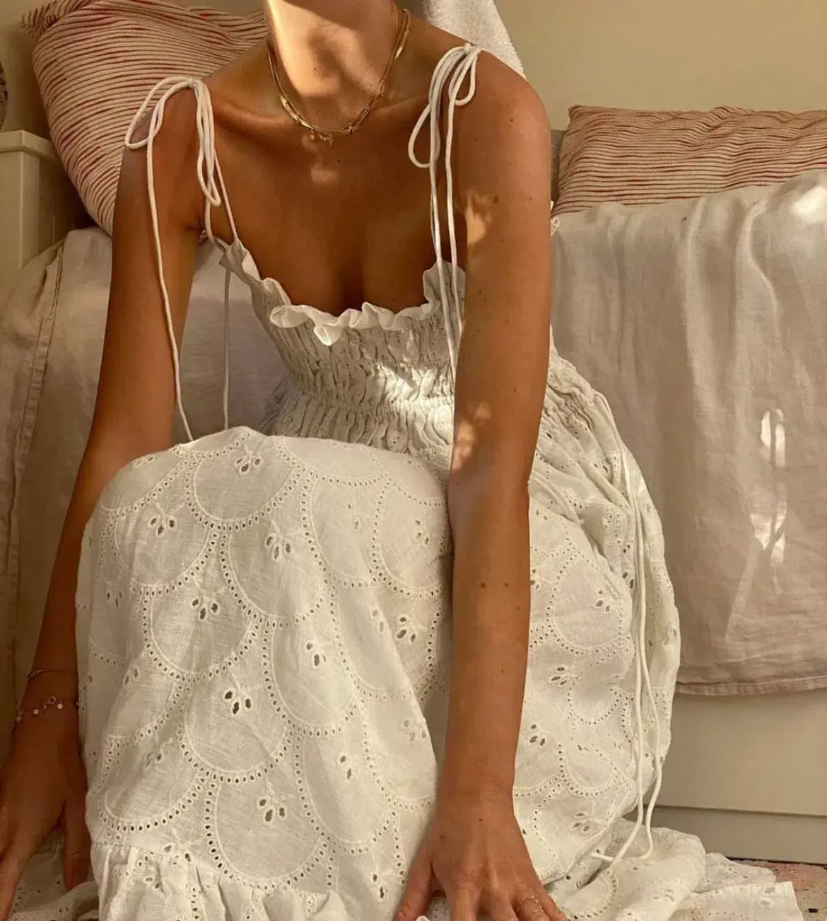 Palm Noosa Sail Away Dress White Size 12 - Image 2