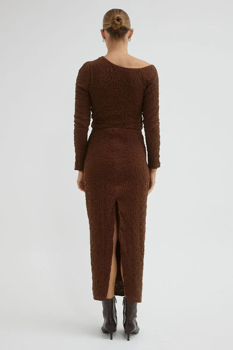 Sovere Overcast Dress In Carob Size 8 - Image 3