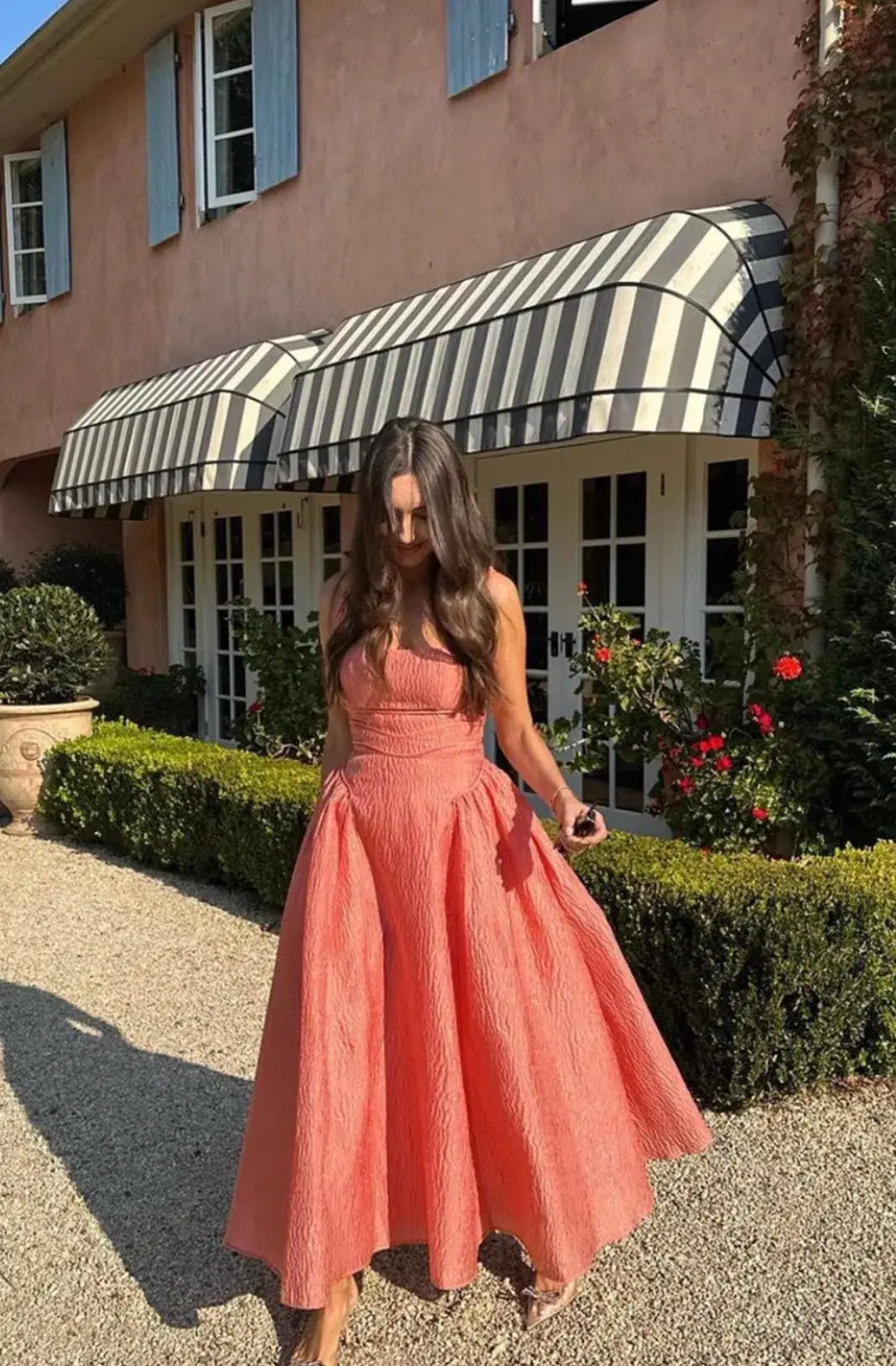 Rachel Gilbert Sophy Strap Dress in Pink Size 6 - Image 4