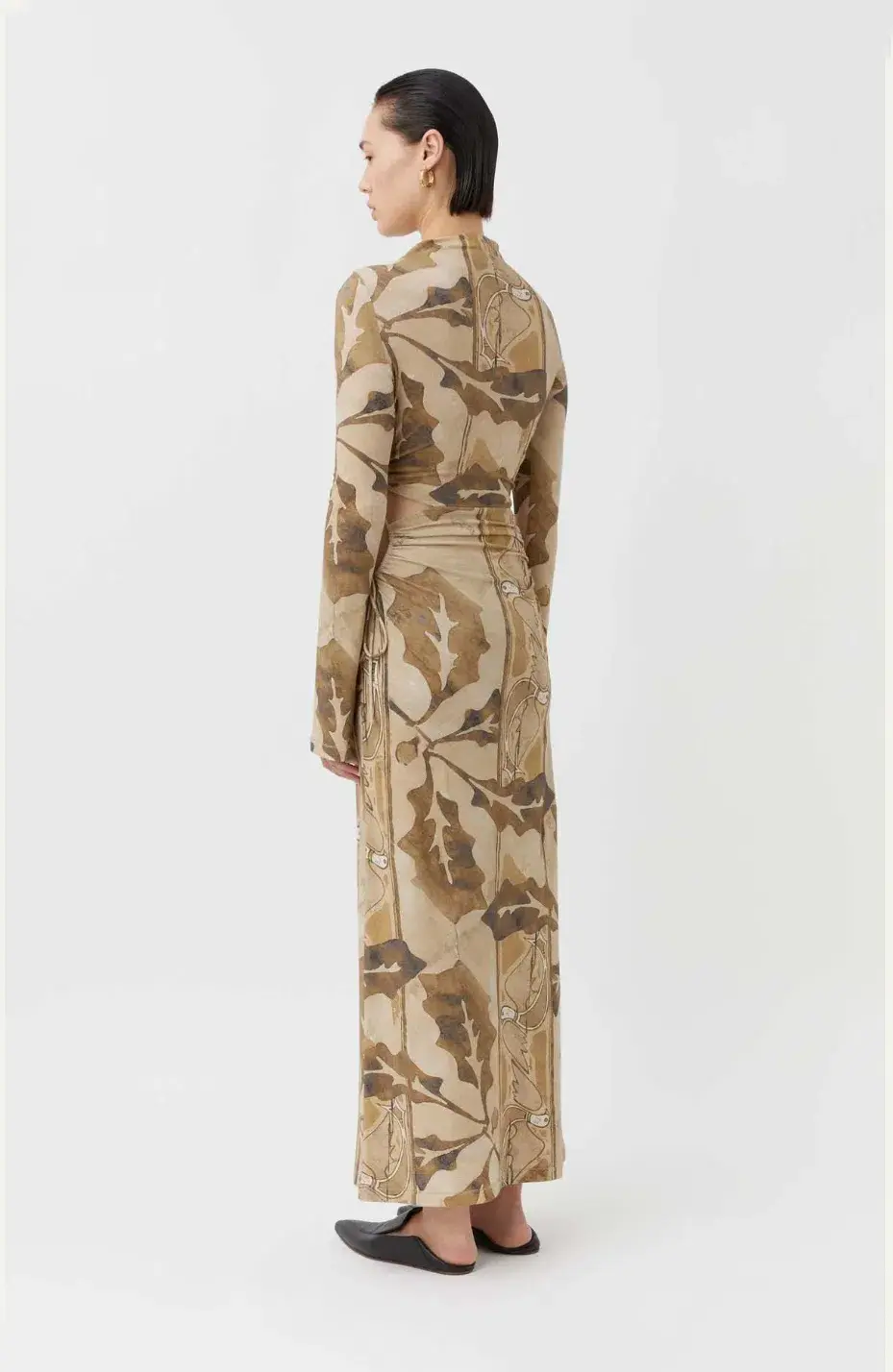 Camilla and Marc Khya Printed Midi Dress Print Size 8 / AU 8-10 for rent on The Volte - main image