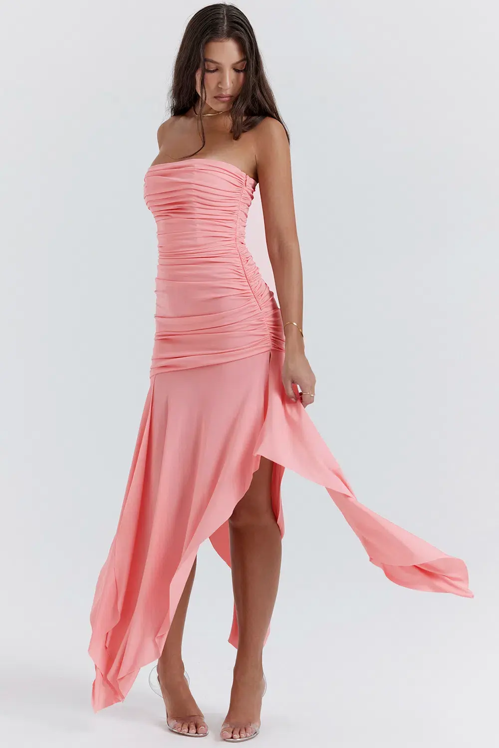 House of CB Ivana Dress Peach Size 8 - Image 2