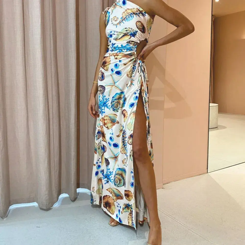 Sonya Moda Nour Seashell Maxi Dress Print Size 10 / M - Image 2